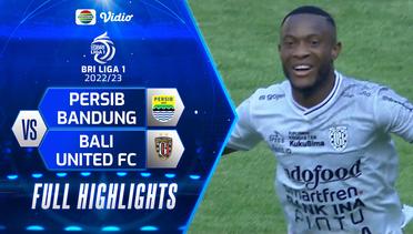 Full Highlights - Persib Bandung VS Bali United FC | BRI Liga 1 2022/2023
