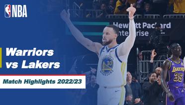 Match Highlights | Game 2 : Golden State Warriors vs LA Lakers | NBA Playoffs 2022/23