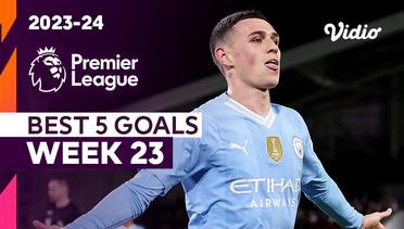 5 Gol Terbaik | Matchweek 23 | Premier League 2023/24