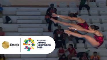 Highlight Women's Synchronised 10m Platform | Gempita Asian Games 2018