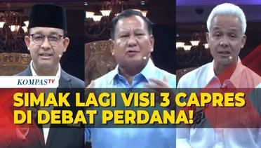 [FULL] Anies, Prabowo, dan Ganjar Sampaikan Visi di Debat Perdana Capres 2024
