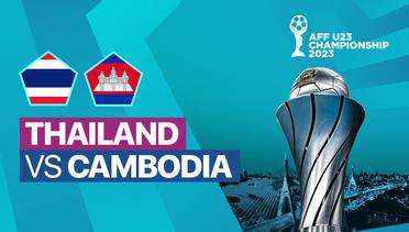 Full Match - Thailand vs Cambodia | AFF U-23 Championship 2023
