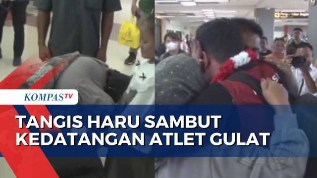 Tangis Haru Sambut Randa Dain Desta, Atlet Gulat Peraih Emas SEA Games 2023