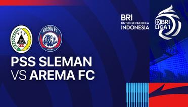 PSS Sleman vs Arema FC - BRI LIGA 1