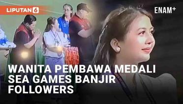 Wanita Pembawa Medali SEA Games 2023 Kaget Banjir Followers Asal Indonesia