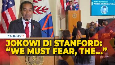 Kuliah Umum Presiden Jokowi di Stanford University, Bicara IKN hingga Tutup dengan Kelakar