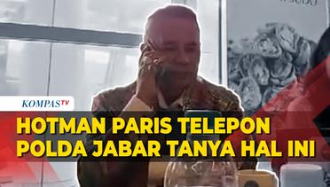 Blak-blakan! Hotman Paris Telepon Polda Jabar Tanyakan Hal Ini