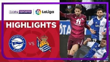 Match Highlights | Alaves 1 vs 1 Real Sociedad | LaLiga Santender 2021