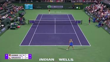 Match Highlights | Angelique Kerber 2 vs 1 Katerina Siniakova | BNP Paribas Open 2021
