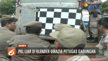 Petugas Gabungan Razia PKL Liar di Klender – Liputan 6 Terkini