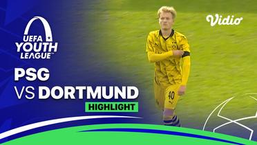 PSG vs Borussia Dortmund - Highlights | UEFA Youth League 2023/24