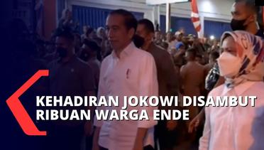 Jokowi Sempatkan Mampir ke Rumah Warga Sebelum Pimpin Upacara Hari Lahir Pancasila di Ende