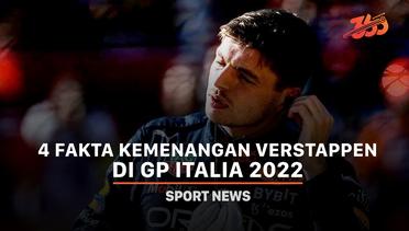 4 Fakta Kemenangan Verstappen di GP Italia 2022
