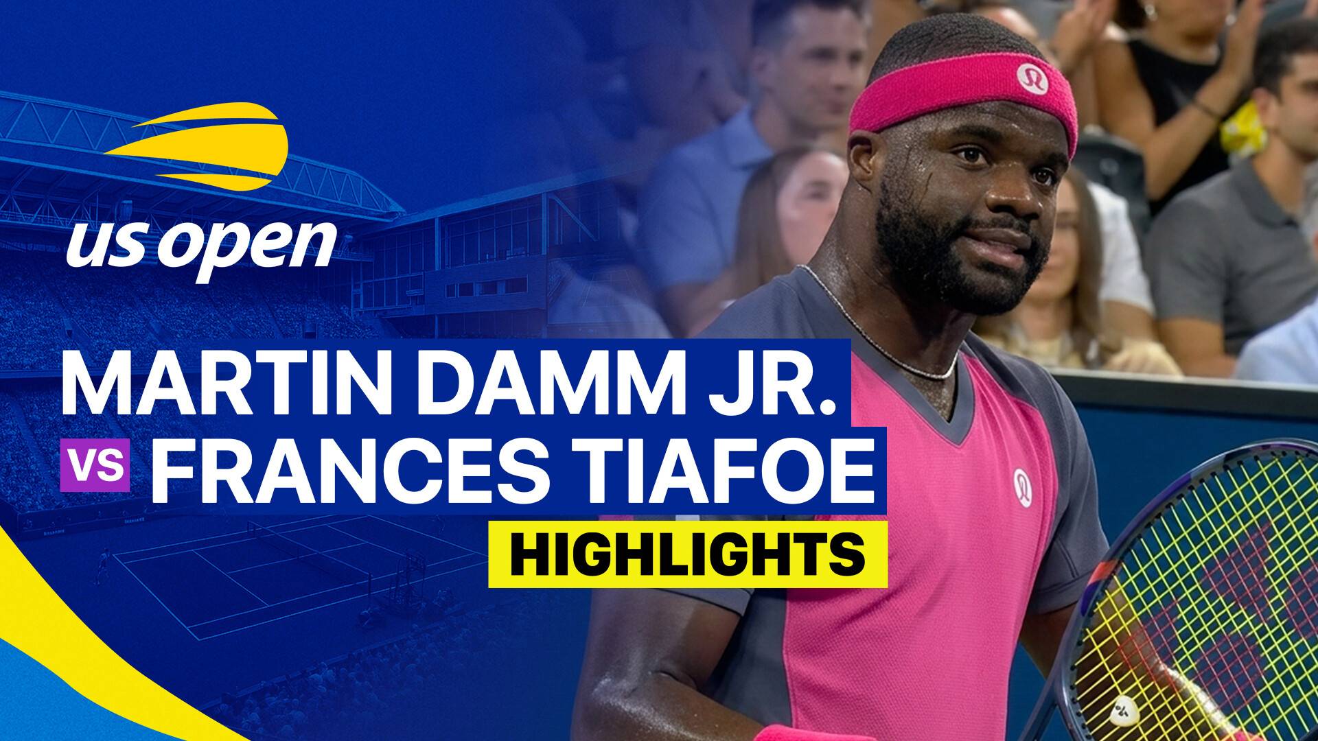 Martin Damm Jr. vs Frances Tiafoe - Men's Singles Round 1 | US Open Tennis Championships 2026