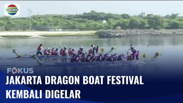 Keseruan Jakarta Dragon Boat Festival di Ancol, Diikuti Peserta dari Berbagai Daerah | Fokus