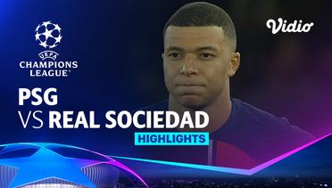 PSG vs Real Sociedad - Highlights | UEFA Champions League 2023/24
