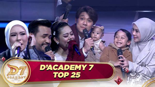 Surprise Ultah Lesti! Trio Melly, Fildan & Selfi Bawakan Lagu-lagu Lesti! | D’Academy 7 Top 25