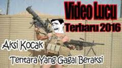 Video Lucu - Vidio Aksi Tentara Gagal Bikin Ketawa Ngakak