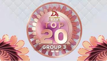 JANGAN LEWATKAN! Saksikan D'Academy Asia 4 Top 20 Group 3 Konser Show Malam ini!