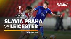 Highlight - Slavia Praha vs Leicester City | UEFA Europa League 2020/2021