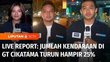 Live Report: Arus Balik Lebaran di GT Cikatama, Kalikangkung dan Simpang Pemuda Cirebon | Liputan 6