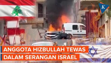Serangan Israel di Lebanon, Tewaskan Anggota Hizbullah