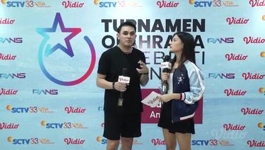 Meskipun Cedera Vicky Percaya Diri Memenangkan Pertandingan - Eksklusif Keseruan NonStop Turnamen Olahraga Selebriti Indonesia Bersama Cat Dinding Supersilk Anti Noda