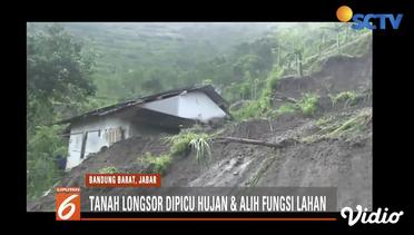 Tebing 100 Meter Timpa Rumah Warga di Bandung Barat - Liputan 6 Terkini  