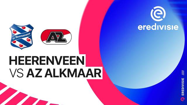 Heerenveen vs AZ Alkmaar - Full Match | Eredivisie 2025/26