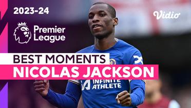 Aksi Nicolas Jackson | Chelsea vs West Ham | Premier League 2023/24