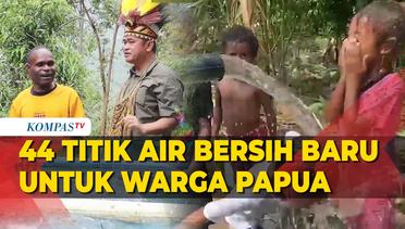 TNI AD Wujudkan 44 Titik Air Bersih Baru di Papua Melalui Program Manunggal Air