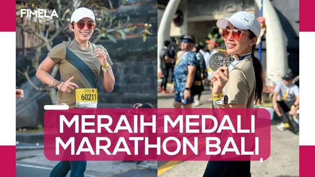 Kembali Bangkit Ussy Sulistiawaty Akhirnya Bisa Menambah Medali Marathon Lagi