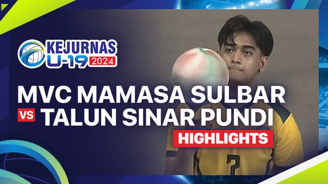 Penyisihan Putra: MVC Mamasa Sulbar vs Talun Sinar Pundi - Highlights | Kejurnas Bola Voli Antarklub U-19 2024
