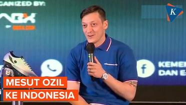 Kedatangan Mesut Ozil ke Indonesia Temui Sandiaga Uno
