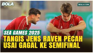 Ekspresi Lesu Pemain Timnas Indonesia U-22 usai Tersingkir Tragis ke Semifinal SEA Games 2025