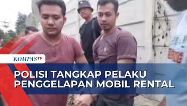 Detik-detik Polisi Meringkus Pelaku Penggelapan Mobil Rental di Bandar Lampung!