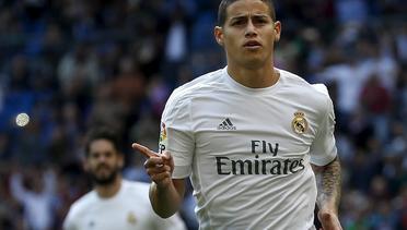 James Rodriguez Beri Real Madrid Gol Pembuka yang Indah
