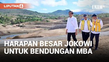 Presiden Jokowi Optimis Bendungan Mbay Bakal Bantu Wujudkan Kedaulatan Pangan