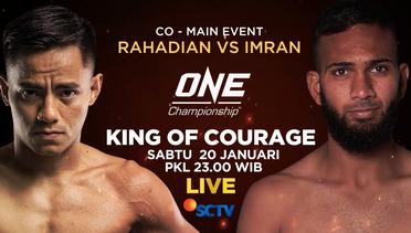 Pertandingan One Championship - Stefer Rahardian vs Muhammad Imran