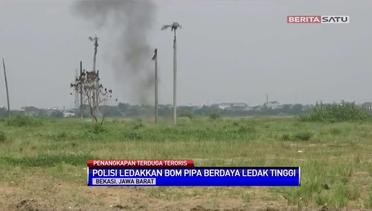 Tim Gegana Ledakkan Bom Pipa dari Toko HP di Bekasi