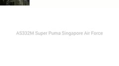 AS332 Super Puma - RSAF Singapore Air Force