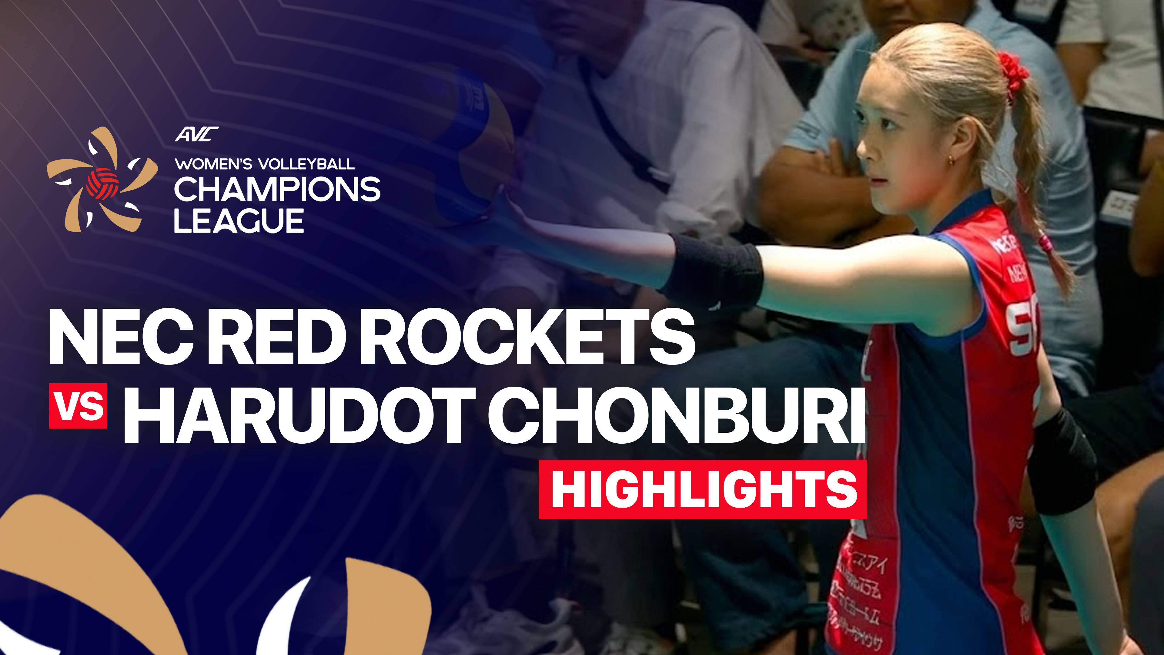 NEC Red Rockets vs Harudot Chonburi RMUTT VC
