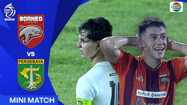 Borneo FC Samarinda VS Persebaya Surabaya - Mini Match | BRI Liga 1 2024/25