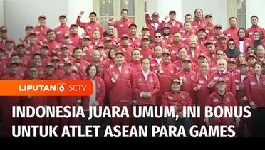 Indonesia Juara Umum Asean Para Games 2023, Pemerintah Siapkan Bonus Total Rp 320,5 M | Liputan 6