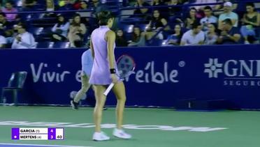 Semifinal: Caroline Garcia vs Elise Mertens - Highlights | WTA Abierto GNP Seguros 2023