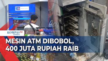 Mesin ATM Dibobol Kawanan Maling, Rp 400 Juta Raib