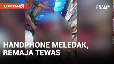 Diduga Handphone Meledak saat Tidur, Remaja Ditemukan Tewas
