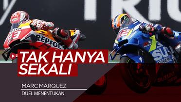 Marc Marquez Sudah 3 Kali Kalah di Duel Menentukan MotoGP 2019