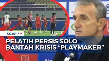 Disebut Krisis 'Playmaker' Usai Kalah oleh PSM Makassar, Ini Respons Pelatih Persis Solo!