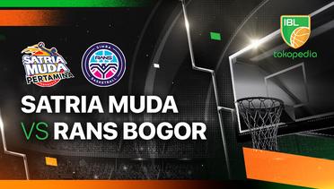 Satria Muda Pertamina Jakarta vs RANS Simba Bogor - Full Match | IBL Tokopedia 2024